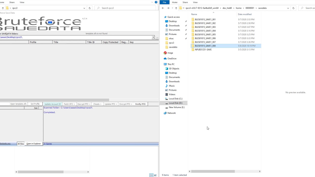 How to add cheat using bruteforce for rpcs3 *fix unreadable key*