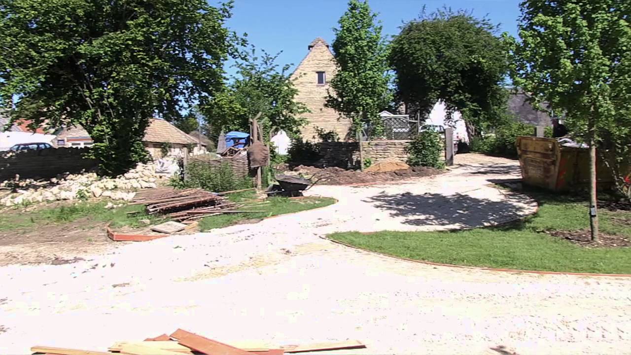 Adam Frost's garden recreation at John Clare Cottage