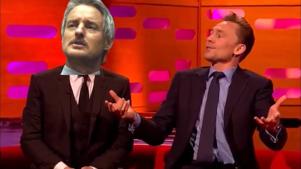 Tom Hiddleston can do a pretty impressive Owen Wilson impression