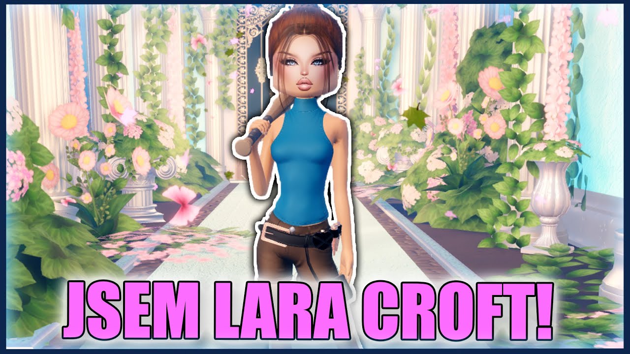 VYTVOŘILA JSEM LARU CROFT!😁 Roblox DRESS TO IMPRESS ☆ w/‪‪@VendaliRoblox