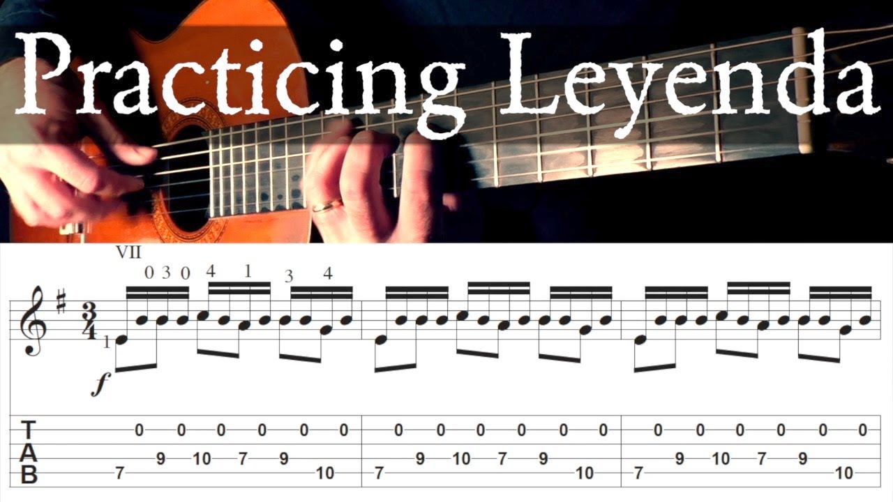 Practicing Asturias (Leyenda) - Fingerstyle Guitar