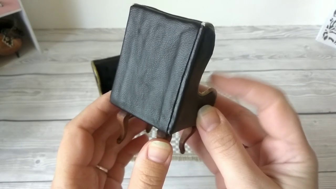 Miniature leather chairs 