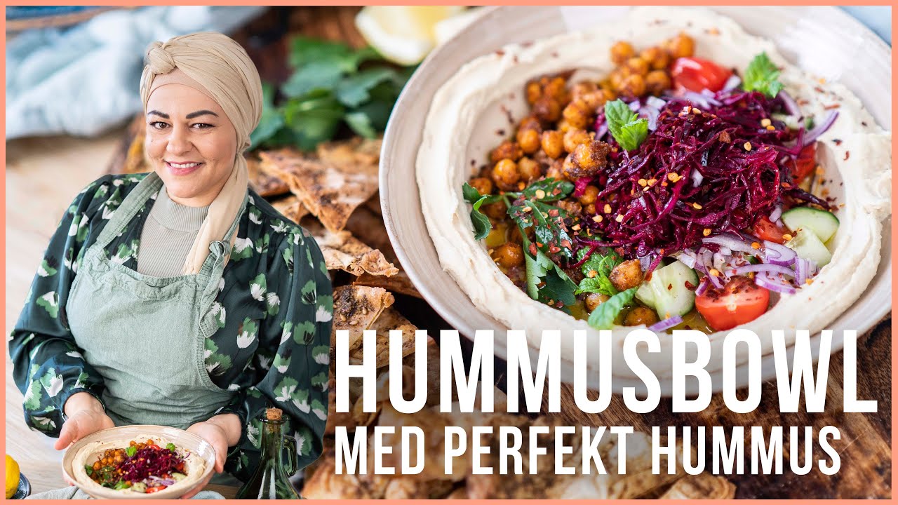 Så gör du den perfekta hummusen med Zeina Mourtada
