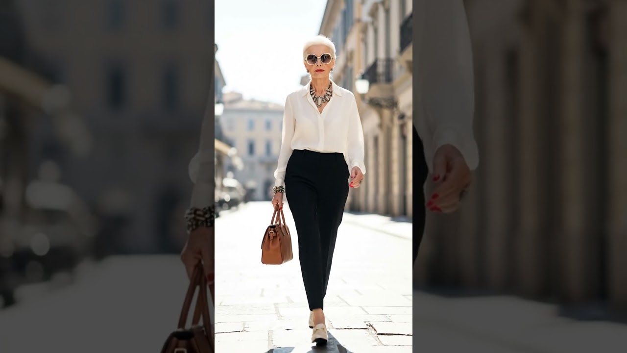 Effortless Yet Elegant Fashion for Women Over 60