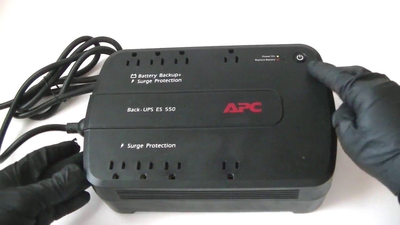 Как заменить аккумулятор APC Back-UPS ES 550