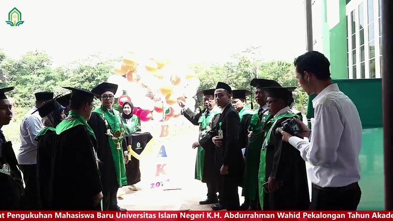 Sidang Terbuka Senat Pengukuhan Mahasiswa Baru