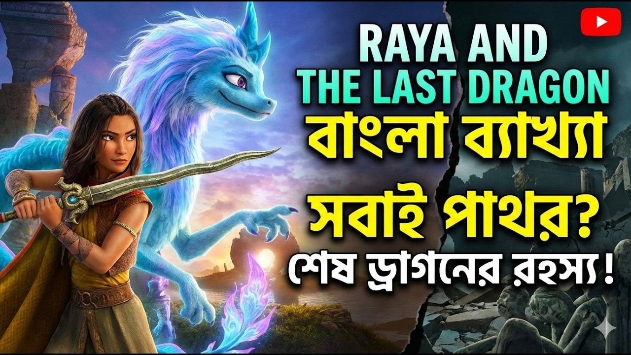 রায়া এবং শেষ ড্রাগন কি সত্যিই একটি সুন্দর বন্ধুত্বের গল্প? Movie Explained in Bangla