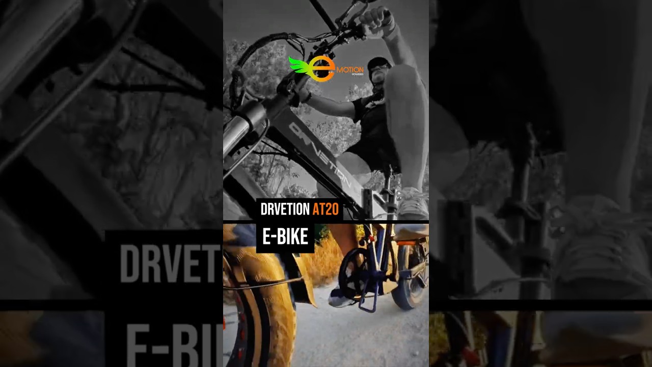 DRVETION AT20 #ebike #recenzja Składana konstrukcja, mocna jazda, niekończąca się zabawa