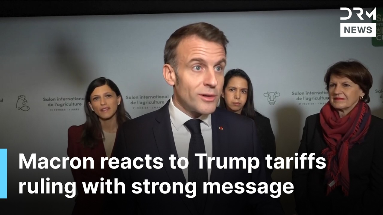 Macron praises Supreme Court ruling says counterweights are key in democracies | DRM News | AC14