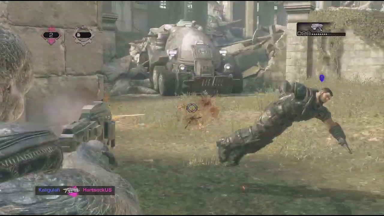 Gears of War: Joined and saved My team! Great Comeback😉