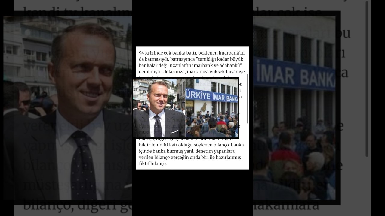 Cem Uzan, İmar Bankası Yolsuzluğunu Tam Olarak Nasıl Gerçekleştirmişti?