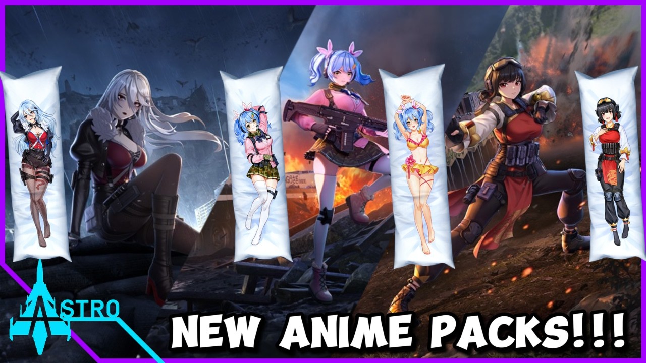3 NEW War Thunder Senrai Maidens Anime Packs + A WILD Body Pillow - War Thunder News