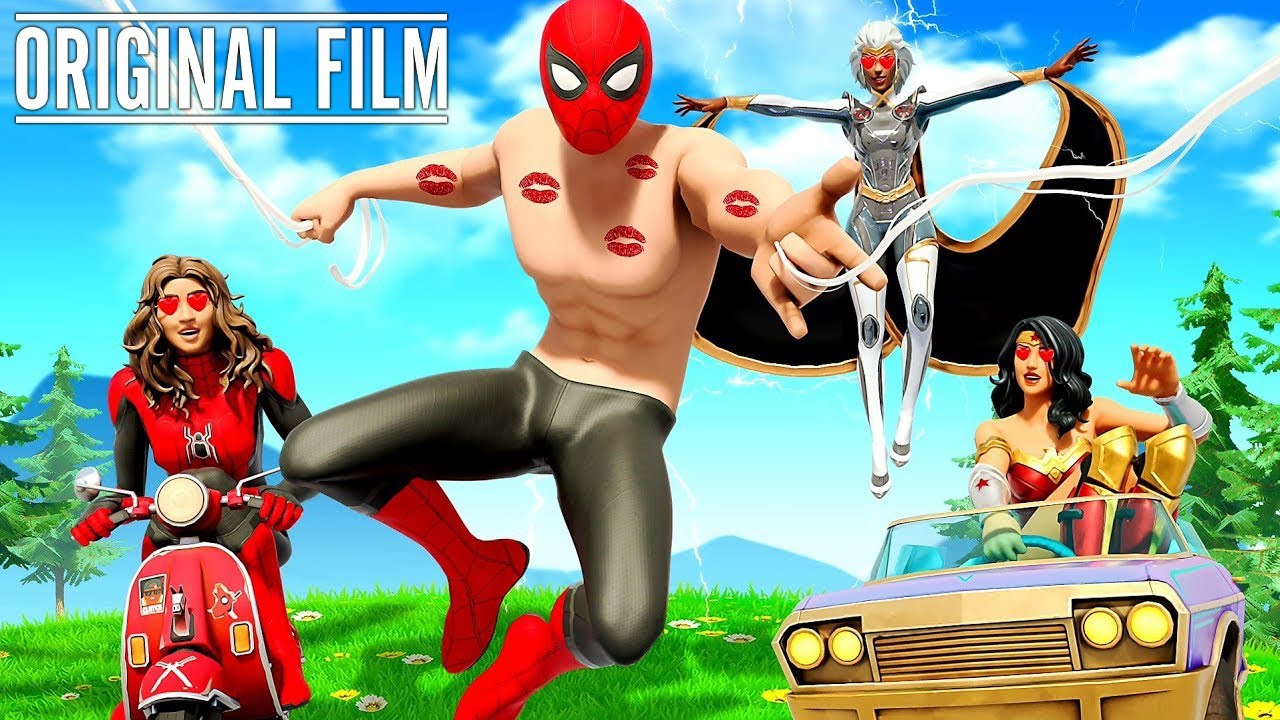 SPIDERMANS GANZE LIEBESGESCHICHTE - Der Fortnite Kinofilm 🕷💗