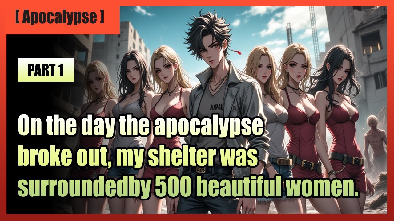 On the day the apocalypse broke out, my shelter was surrounded by 500 beautiful women.