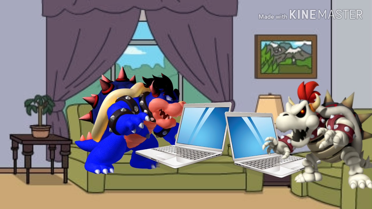 Dark Bowser And Dry Bowser Makes Fake VHS Openings and Gets Grounded