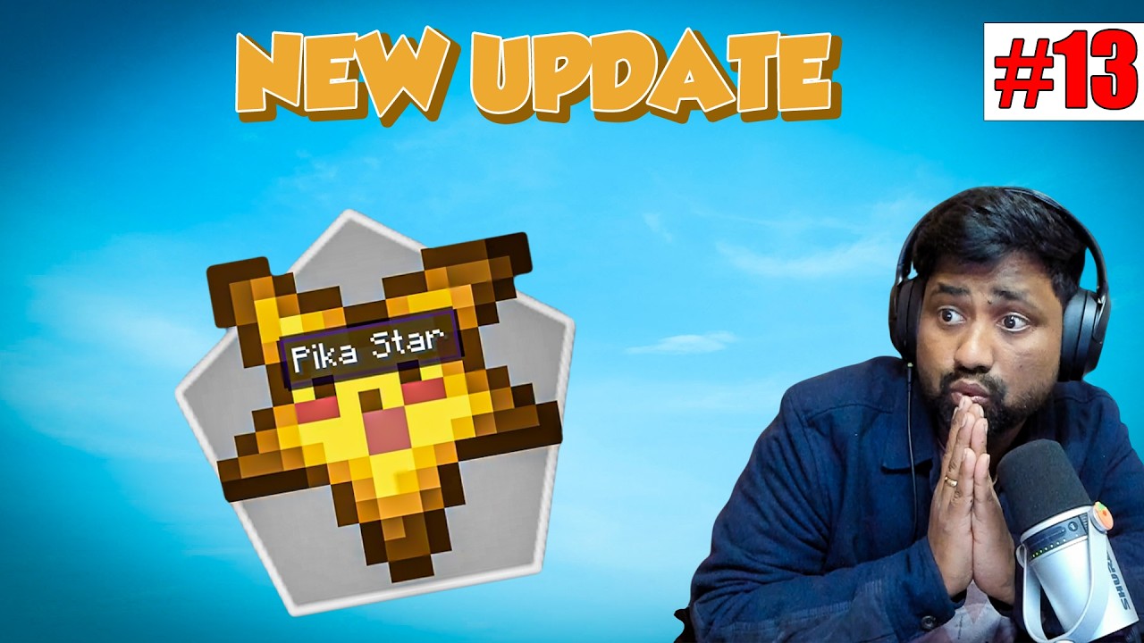 Minecraft ALL THE MONS pika star reach😱 4x4sunny