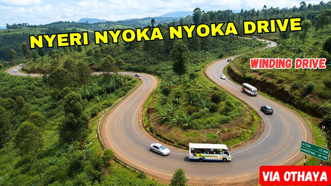 Famous Nyoka Nyoka Rd: Nyeri Othaya Murang'a Snake Road