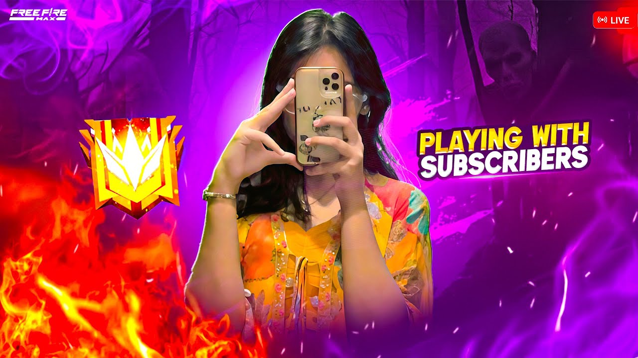 FREE FIRE MAX LIVE WITH ROSEplayzzz🐣 || ROAD TO 1K 🎯 ||