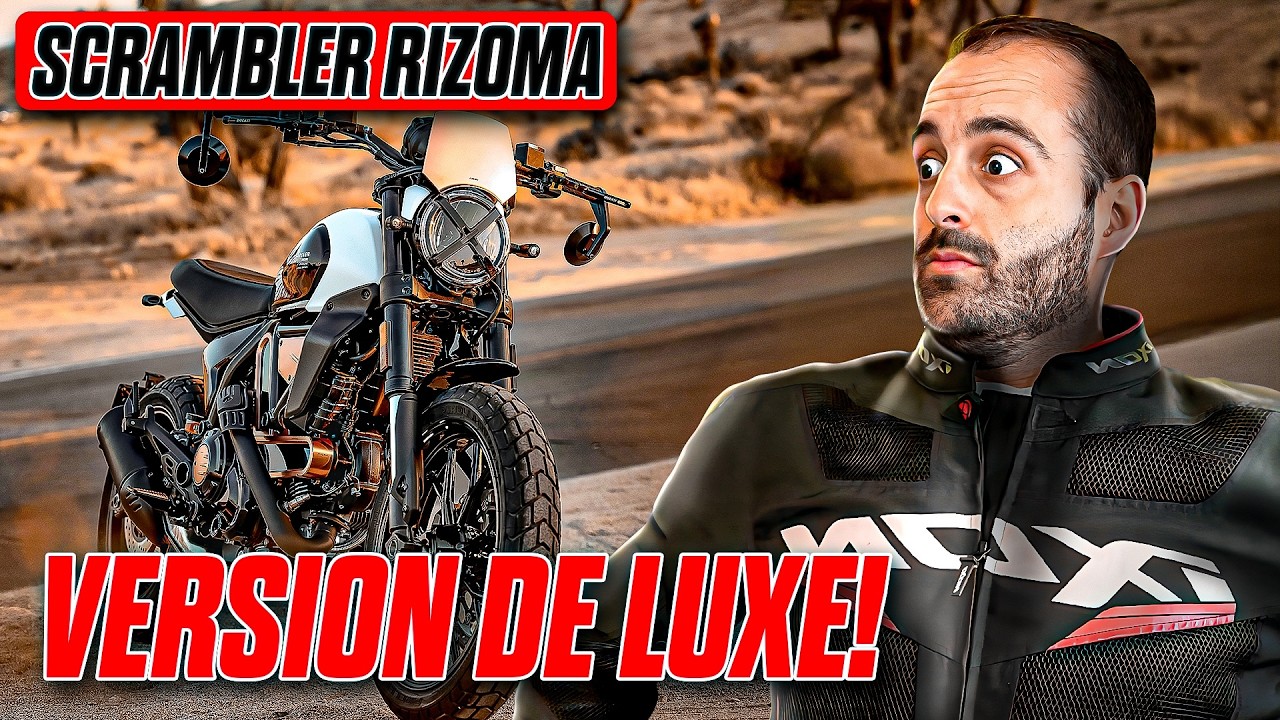 💍⚠️Un Scrambler FULL Rizoma: Ducati révèle un BIJOU!