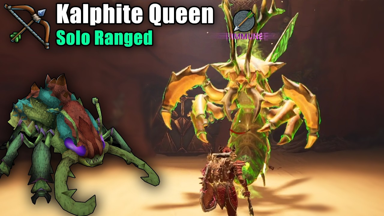 Kalphite Queen in RuneScape Dragonwilds (Ranged Main)