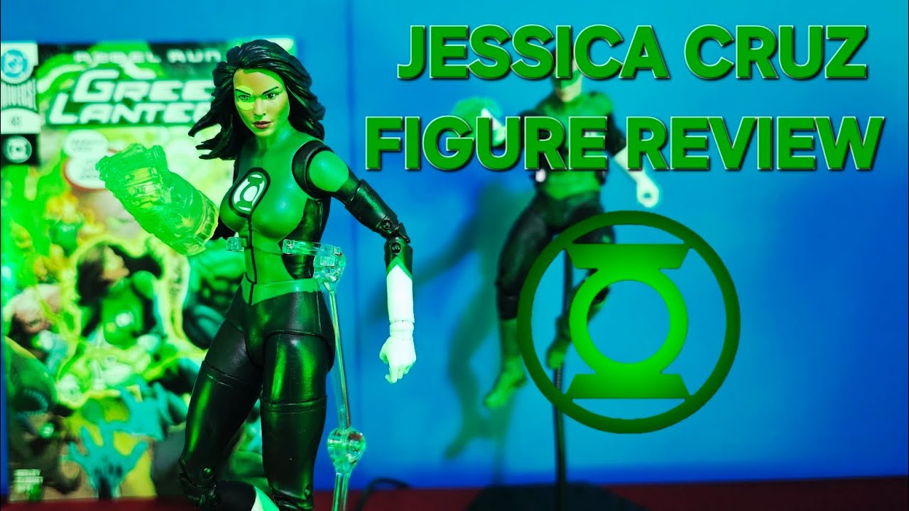 Mcfarlane Toys | DC Direct | Green Lantern (Jessica Cruz) Action Figure Review 