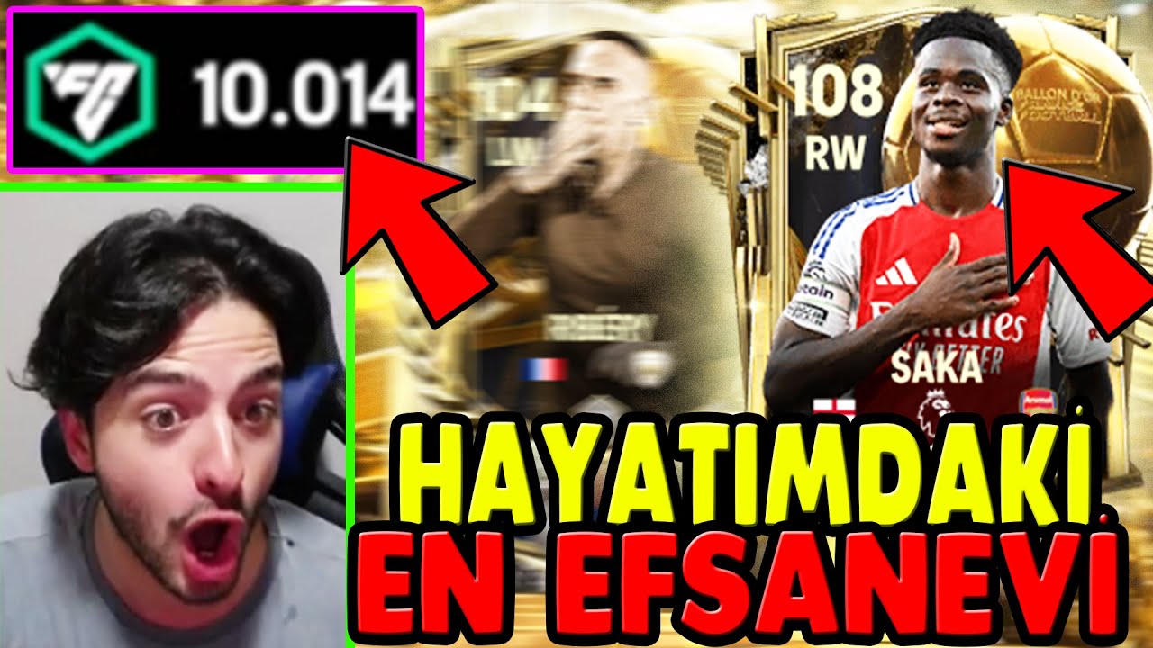 HAYATIMIN EN BÜYÜK 10.000 FC POINTS PAKET AÇILIMI (BALLONDOR) FC Mobile