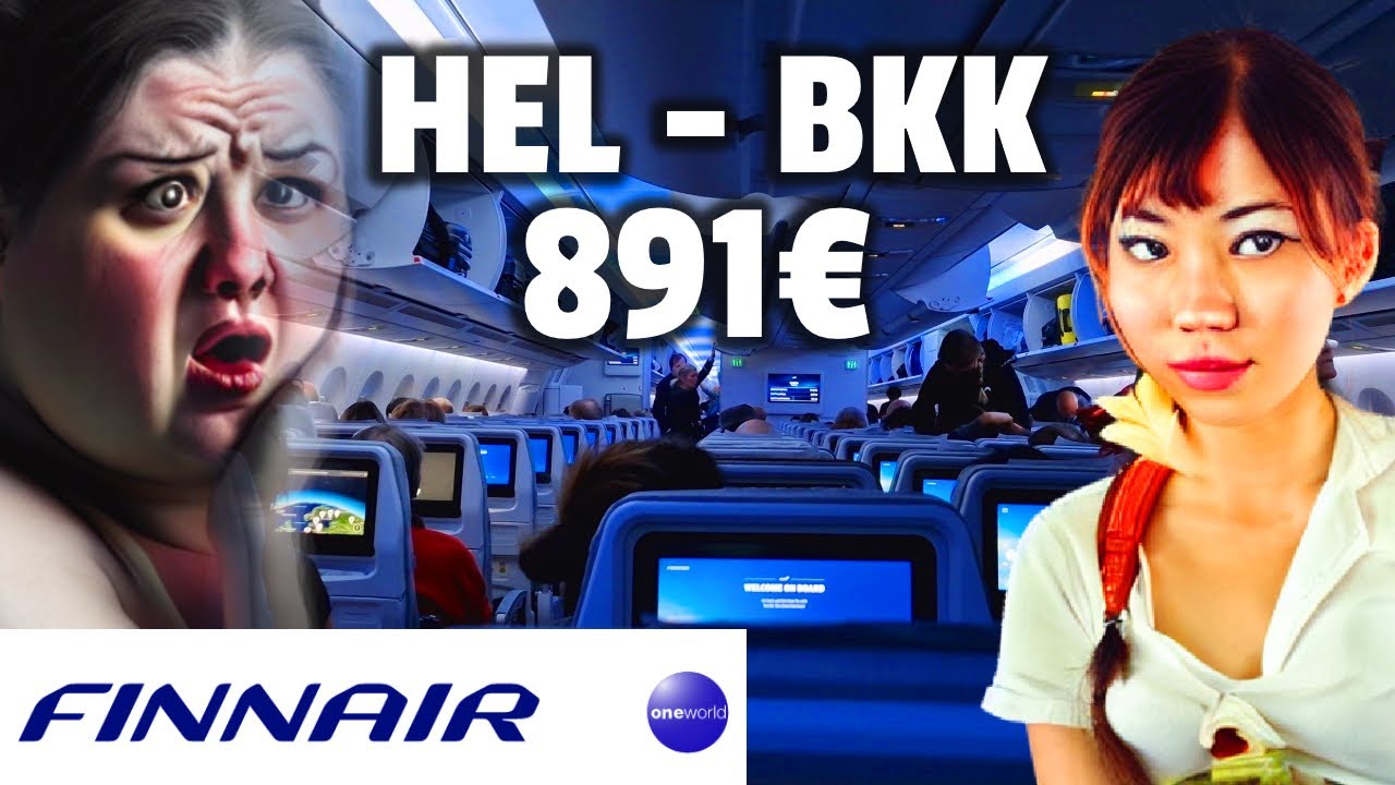 Finnair Economy Flight Helsinki To Bangkok ✈️