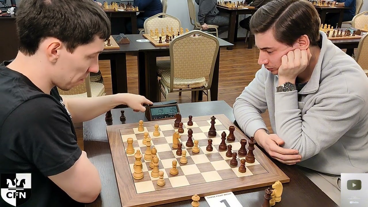 CM A. Krylov (2266) vs IM K. Klukin (2369). Chess Fight Night. CFN. Blitz