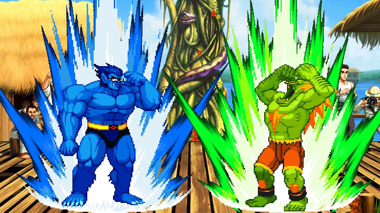 BEAST VS BLANKA! INSANE WILD BATTLE!