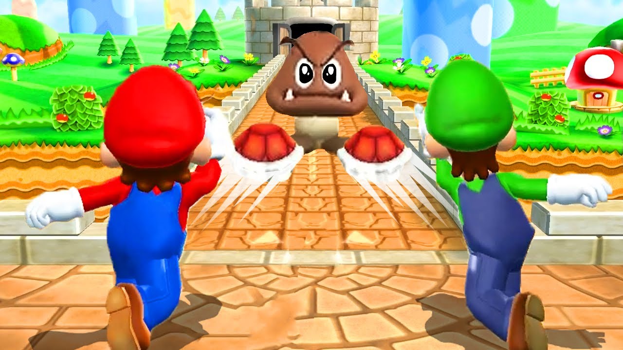 Mario Party 9 - Minigame Battle - Mario vs Luigi (Master CPU)