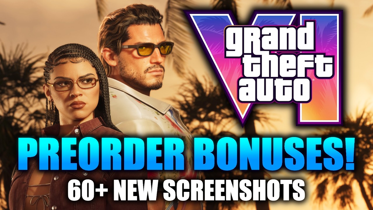 GTA 6 PREORDER BONUSES REVEALED! (60+ NEW SCREENSHOTS, DIGITAL ONLY, AND MORE)