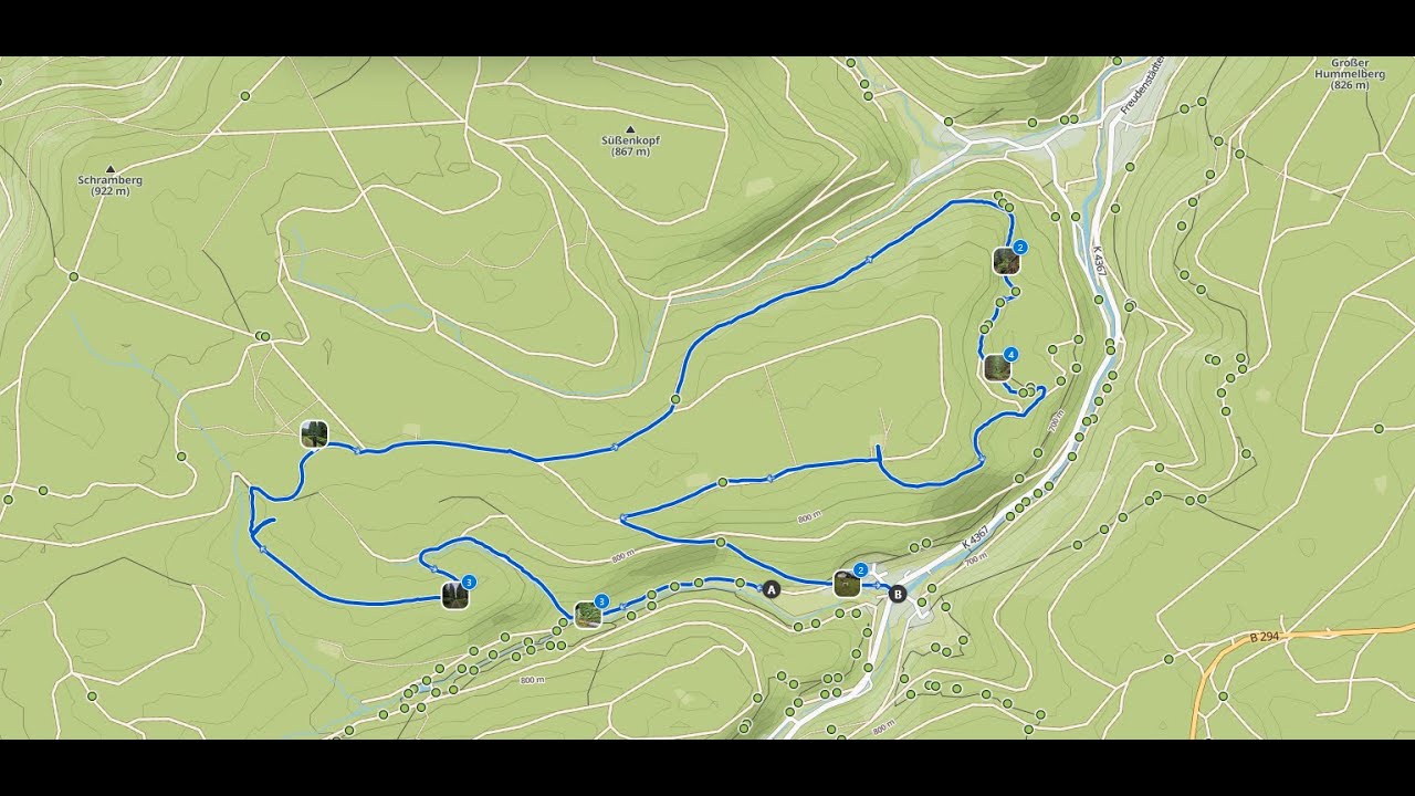 Wander im Schwarzwald Urwalderlebnispfad Gompelscheuer