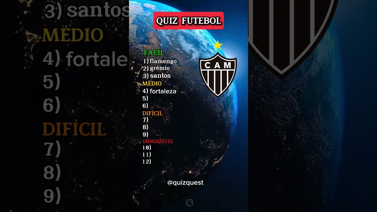acerte os times de futebol #quiz #quiztime #perguntas #respostas #adivinhe