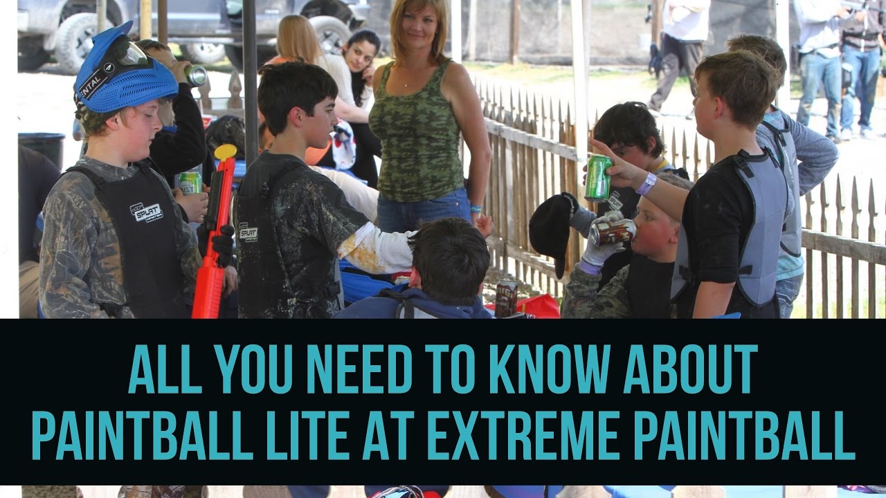 Paintball Lite | Kids Paintball at Extreme Paintball Park - Modesto CA