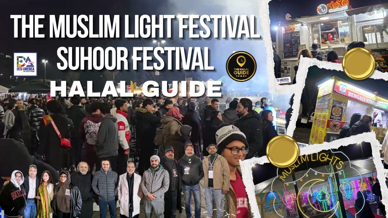 Muslim Light Festival Suhoor Festival hosted by The Halal Guide in New York City.