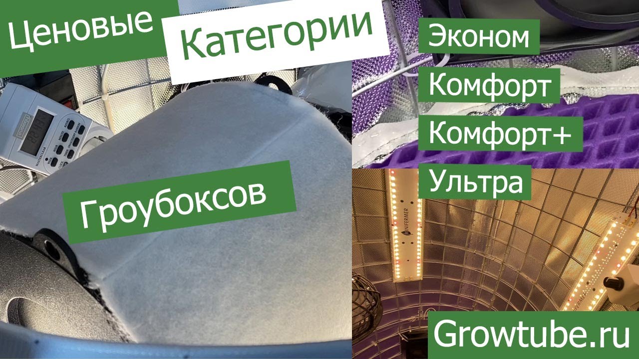 Ценовые категории гроубоксов. Чем Эконом, отличается от Комфорт+?