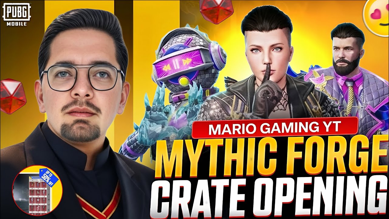Mythic Forge Crate Opening 4.3 update | PUBG MOBILE | #pubgmobile #bgmi 