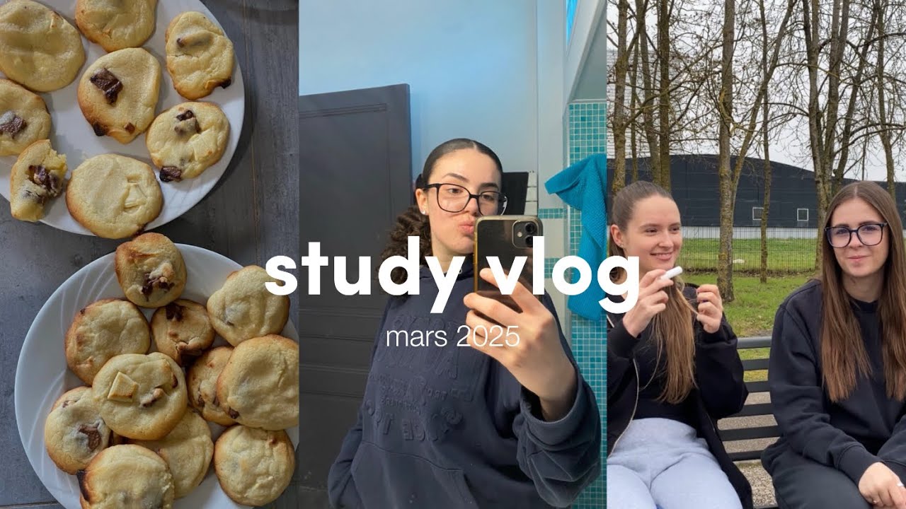 study vlog : une semaine au lycée 🌟