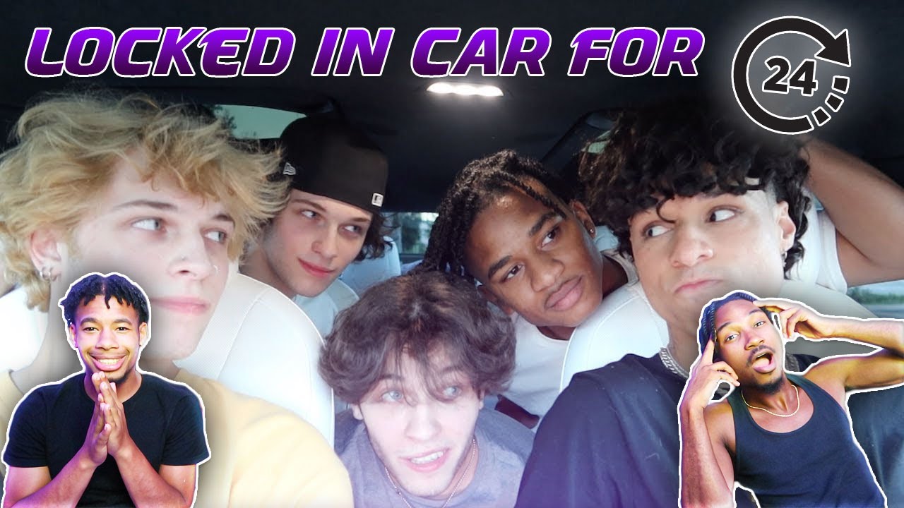 Locked Inside A Car For 24 HOURS Larray Reaction