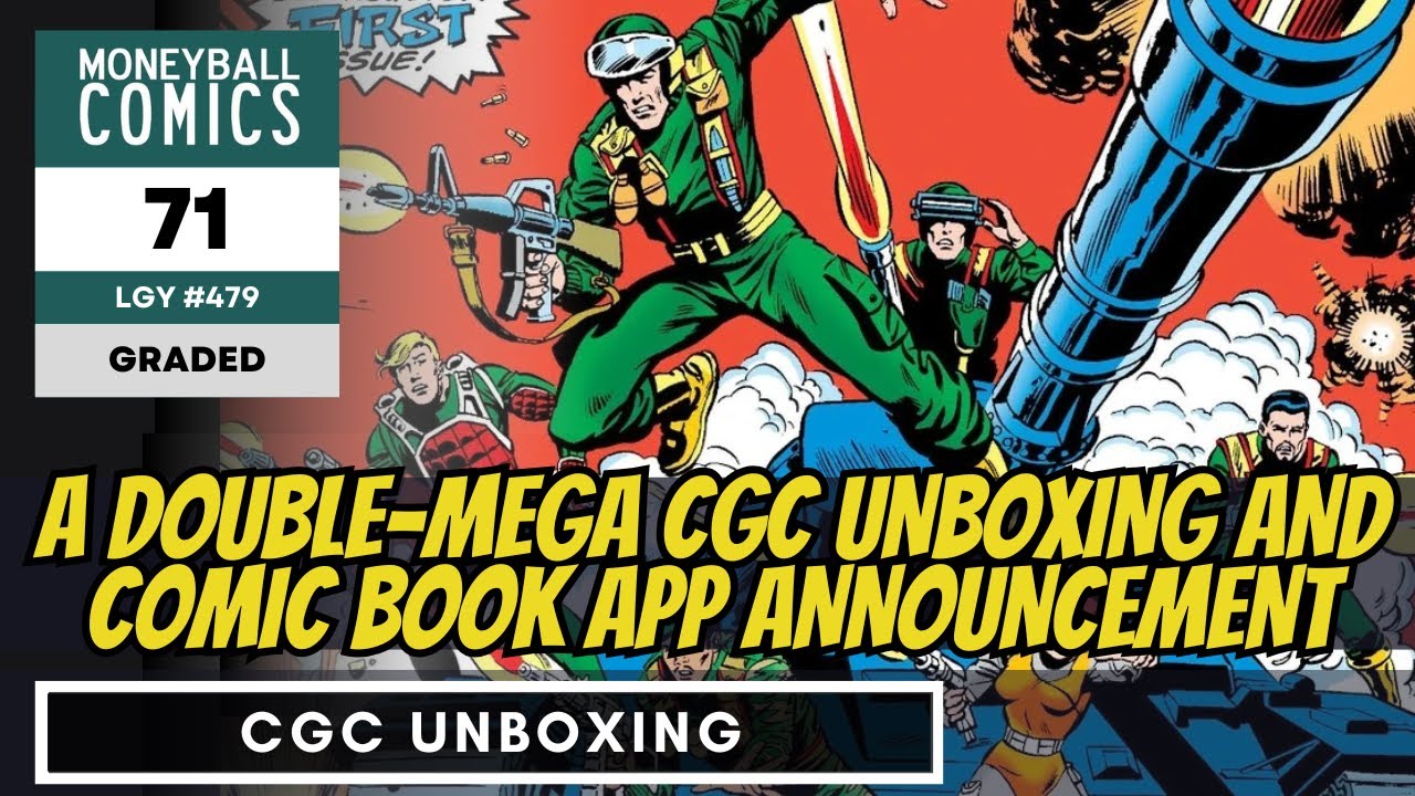 A Double-Mega CGC Unboxing and Comic Book App Announcement | CGC Unboxing