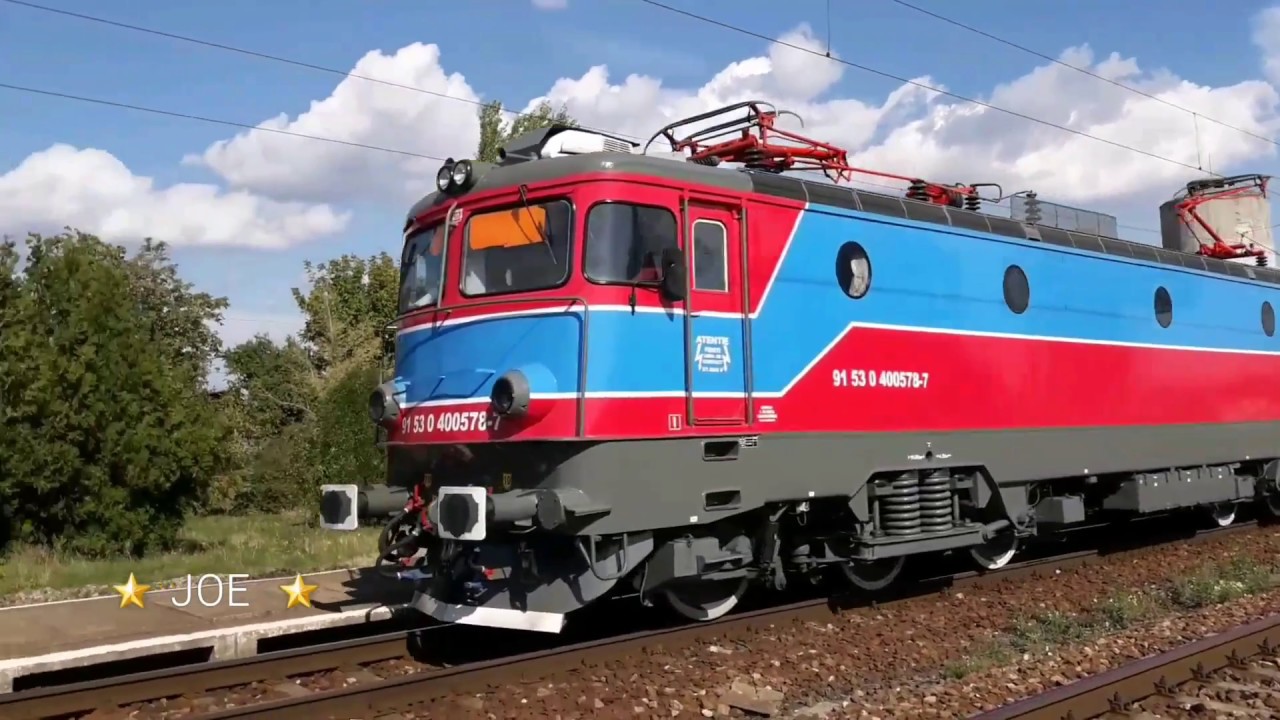 Trenuri mixte in gara Mizil (Prahova)