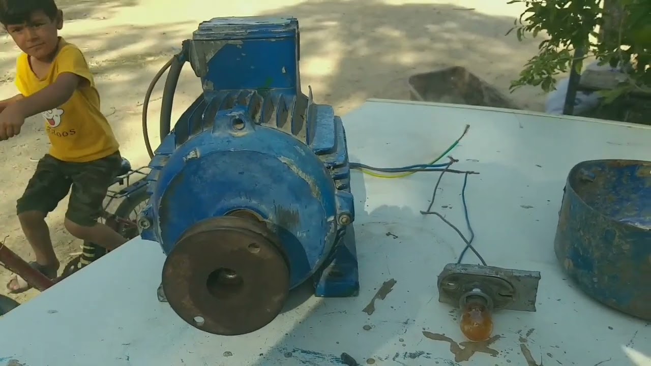 شرح عملي مفصل صناعة برشلس ماتور يعمل بطاقه الشمسيه اوبطاريه