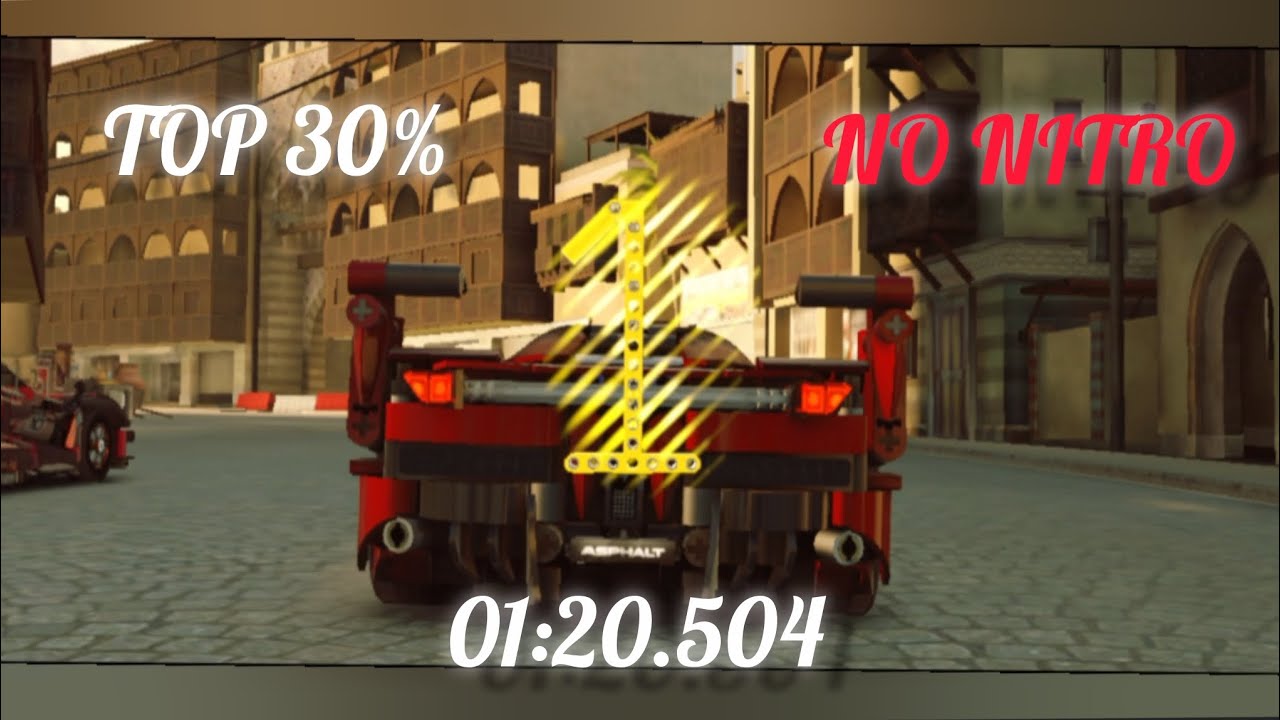 LEGO TECHNIC FERRARI FXX K TOUR 3 / TOP 30% NO NITRO : 01:20.504
