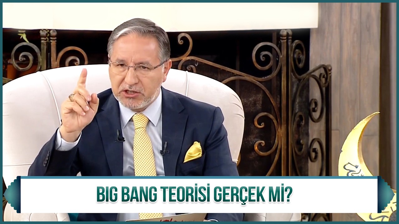 Mustafa Karataş, büyük çarpışma teorisinin Kur'an-ı Kerim'deki yerinden bahsediyor!