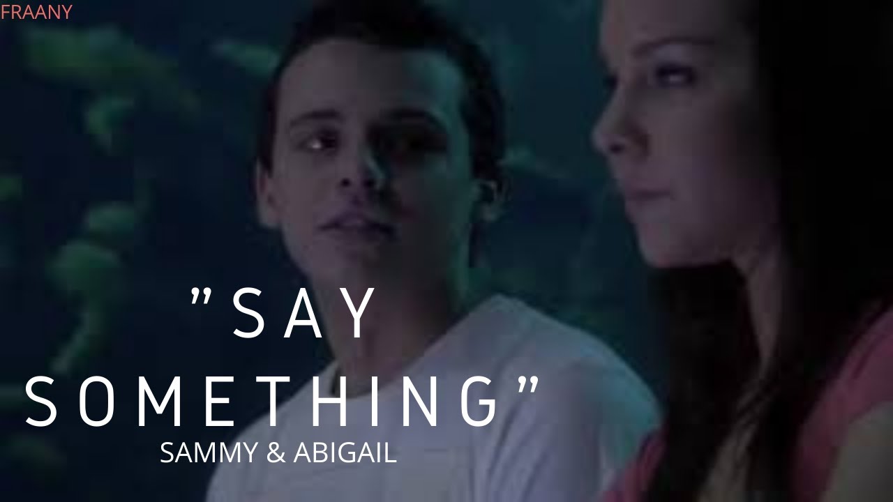 Sammy & Abigail - Say something- (dance academy)