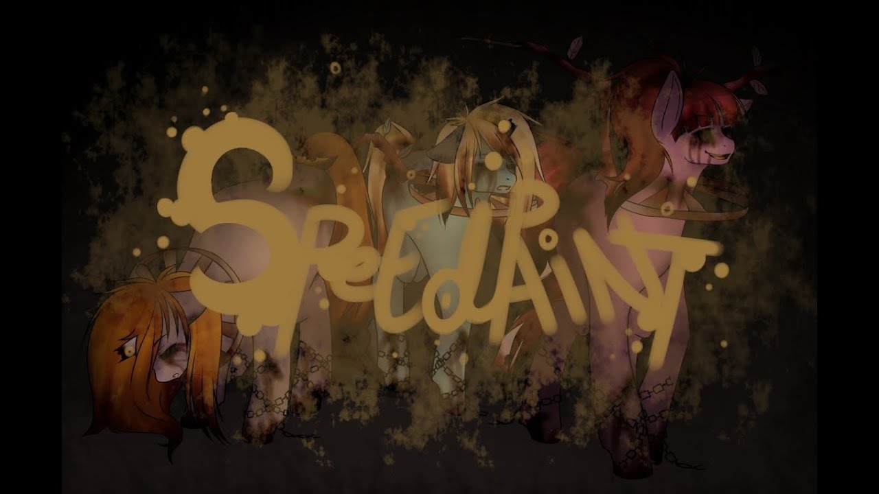 (Speedpaint) Commission:  Three in the dark