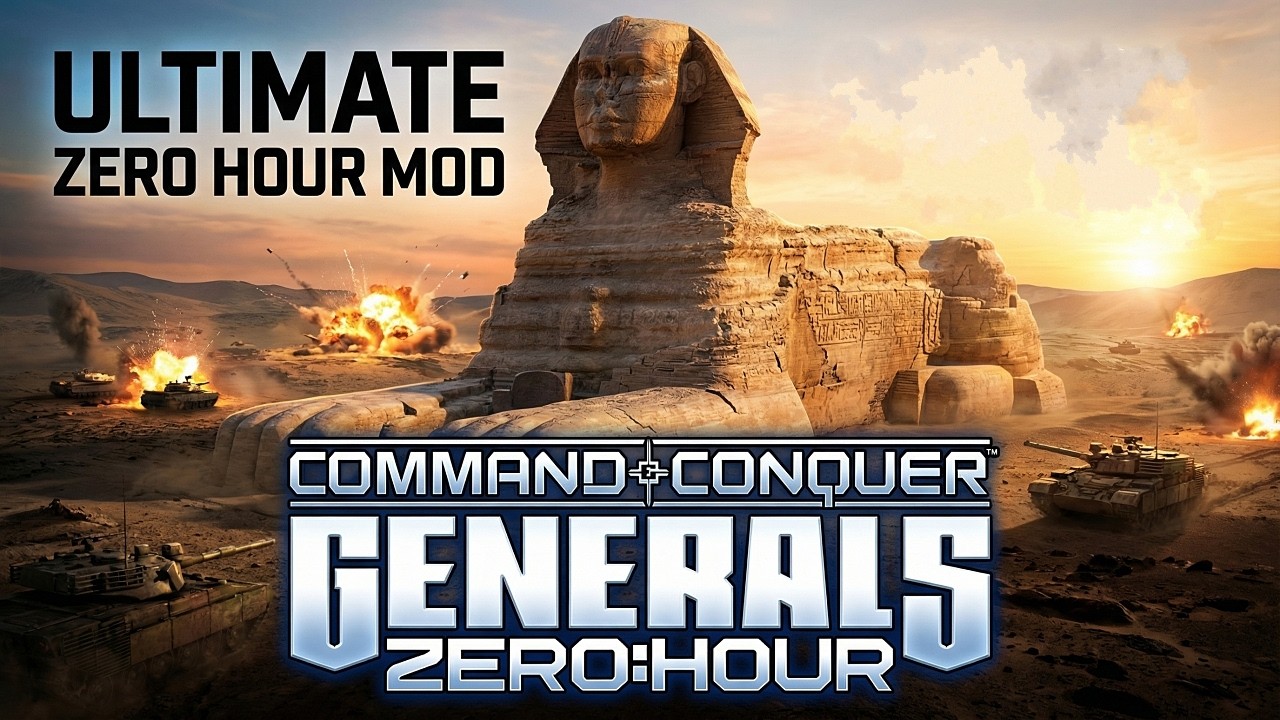 Command & Conquer Generals: Zero Hour &ndash; Pharaoh's Challenge v2 in 2026 (Hardest Map Ever?)