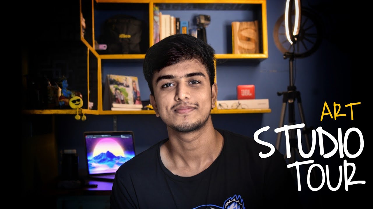 studio tour 2021 | Art studio | Setup #studio_tour #art_studio #step_up