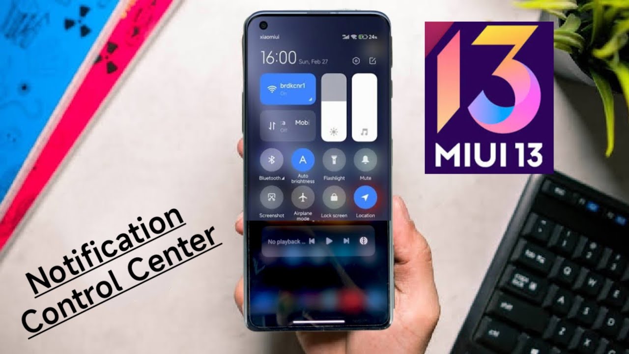 Miui 13 Features Notification Control Panel New Style & Design