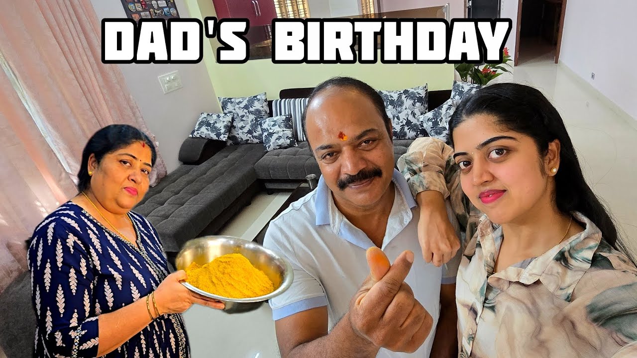 DAD'S birthday 🎂  | Chutney Puddi Recipe.  